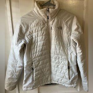 North Face Jacket Women’s size medium slate grey/off white color